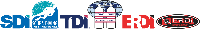ダイビング指導団体SDI/TDI/ERDI　ロゴ